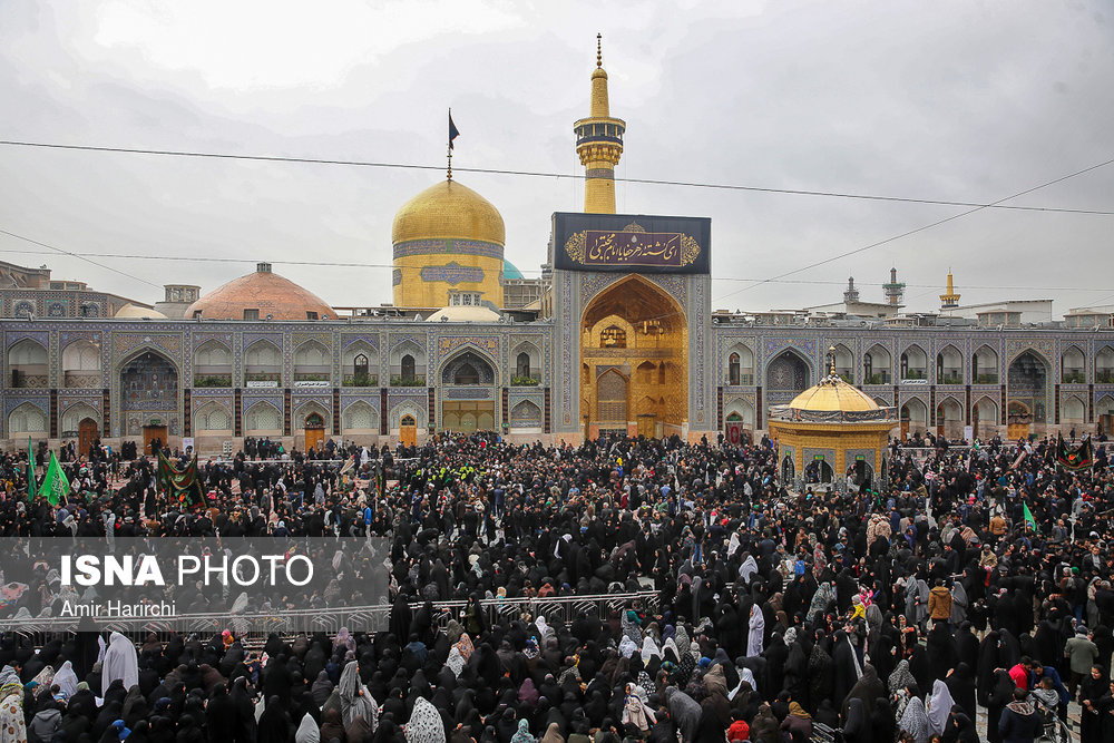 عزاداری روز اربعین در حرم امام رضا (ع)