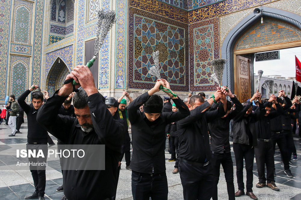 عزاداری روز اربعین در حرم امام رضا (ع)