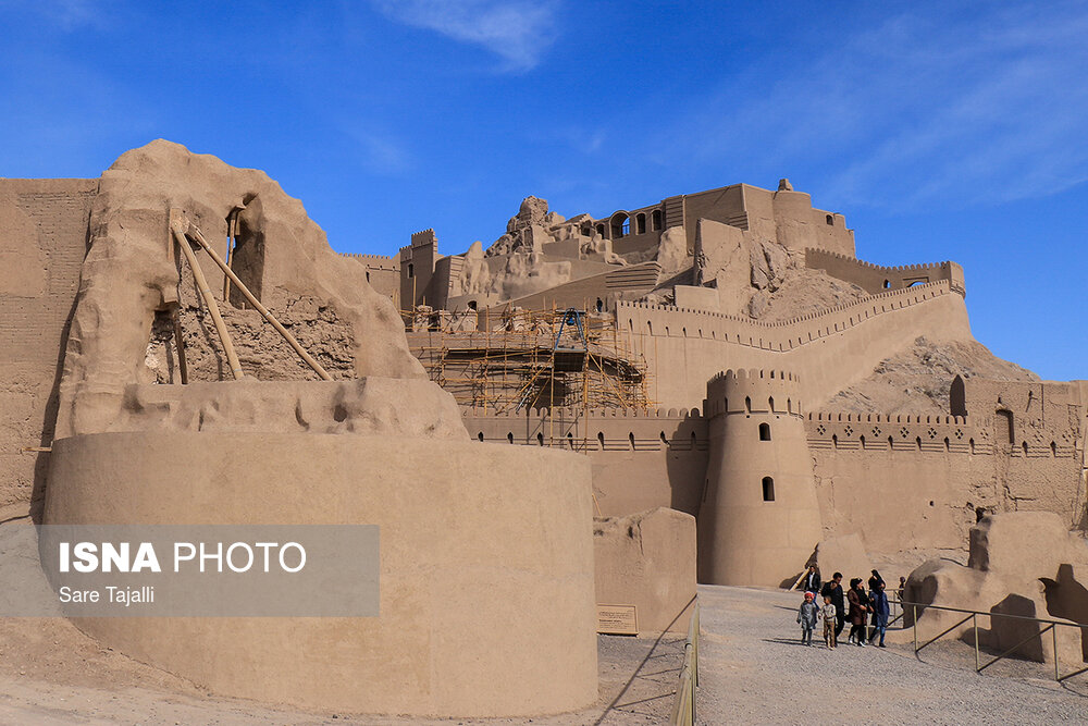 ارگ بم ۱۶ سال بعد زلزله‎
