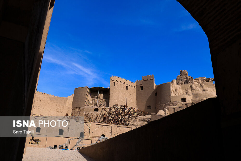 ارگ بم ۱۶ سال بعد زلزله‎