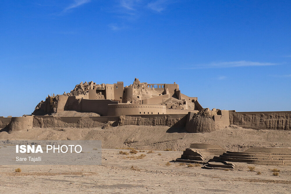 ارگ بم ۱۶ سال بعد زلزله‎