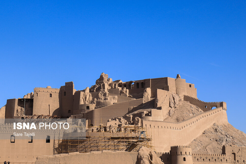 ارگ بم ۱۶ سال بعد زلزله‎