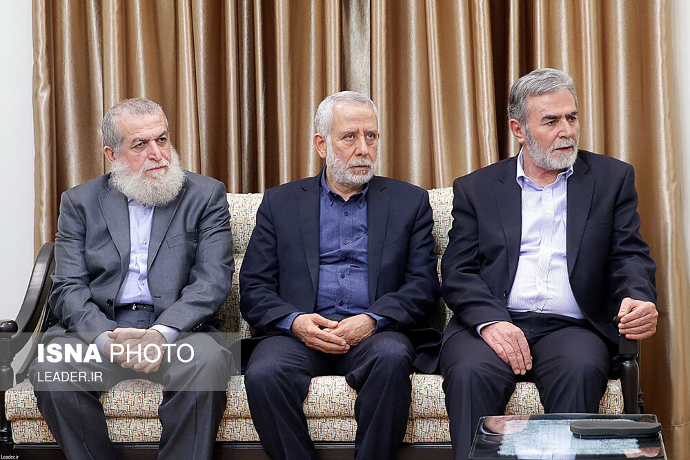 دیدار دبیرکل جنبش جهاد اسلامی فلسطین با مقام معظم رهبری