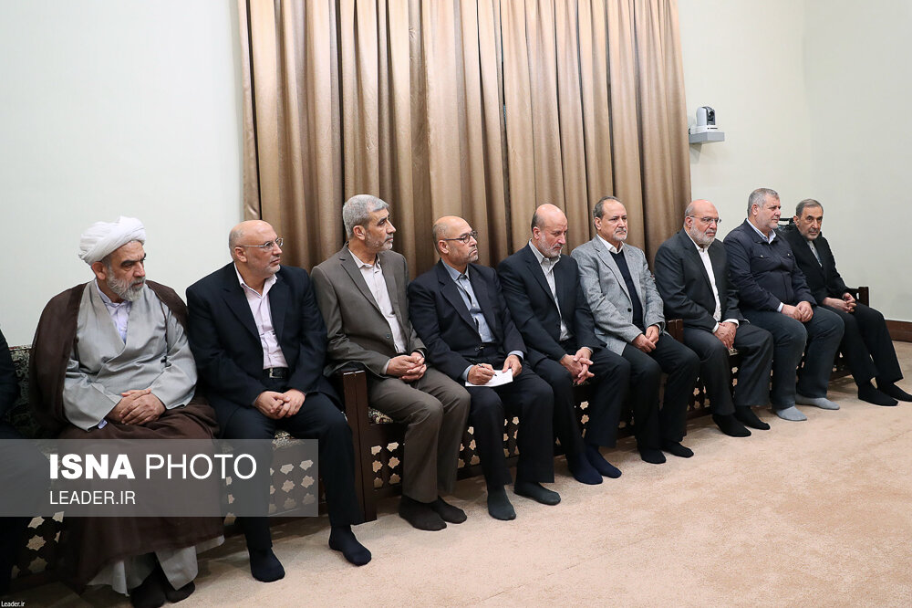 دیدار دبیرکل جنبش جهاد اسلامی فلسطین با مقام معظم رهبری