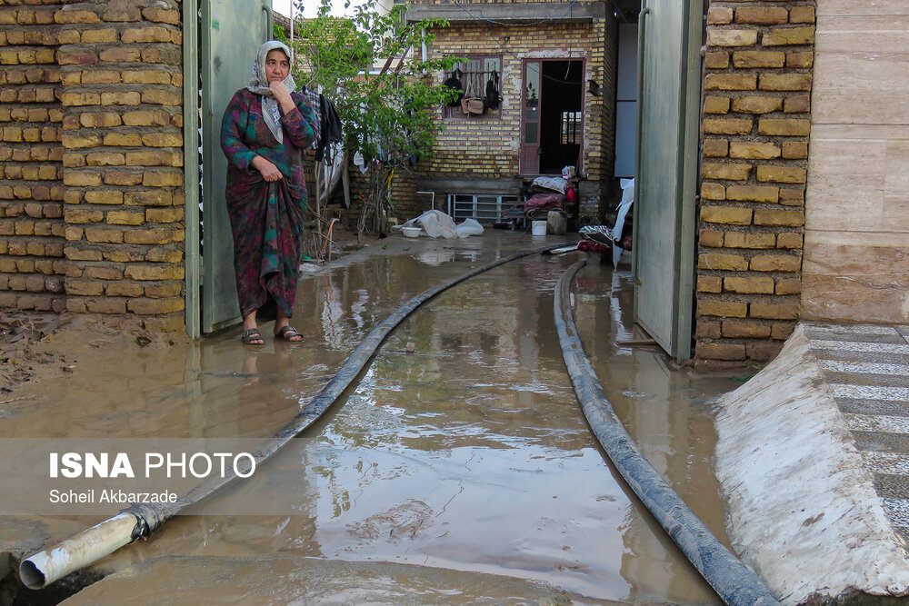 امدادرسانی به سیل زدگان در استان گلستان