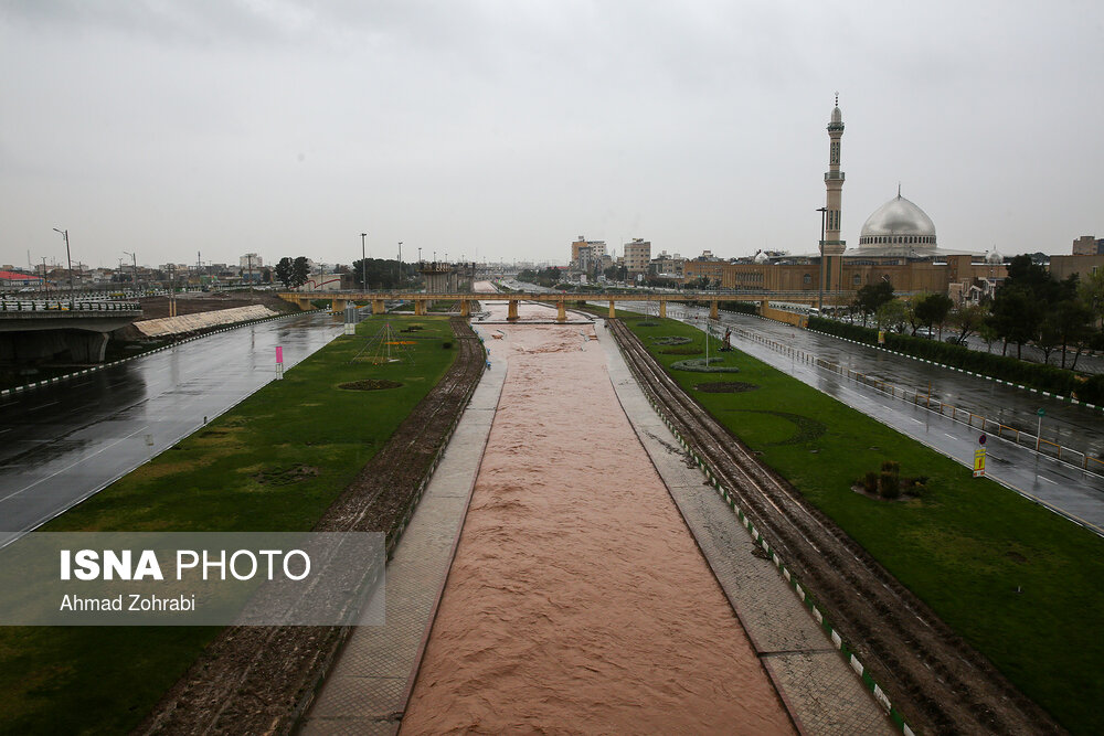 طغیان رودخانه قمرود