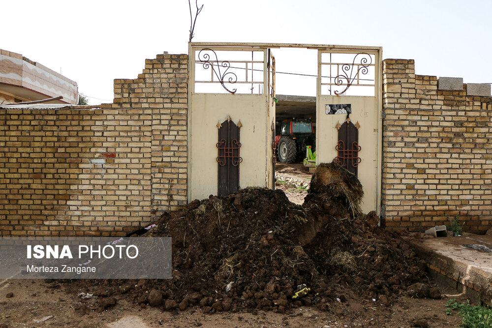 سیل در دهستان شعیبیه ـ شوشتر