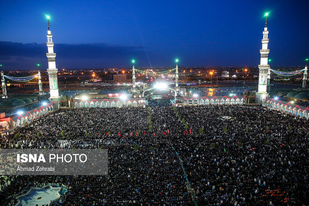 شب نیمه شعبان در مسجد مقدس جمکران