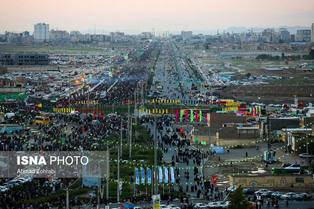 شب نیمه شعبان در مسجد مقدس جمکران