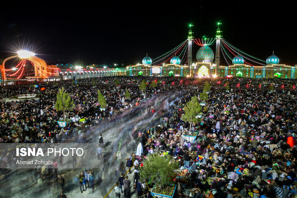 شب نیمه شعبان در مسجد مقدس جمکران