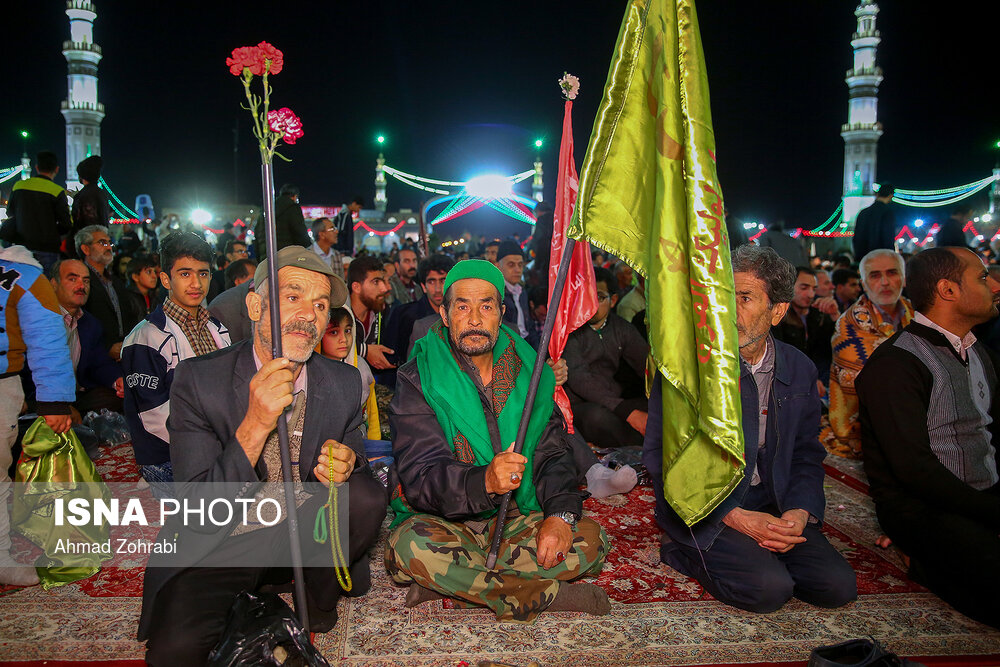 شب نیمه شعبان در مسجد مقدس جمکران