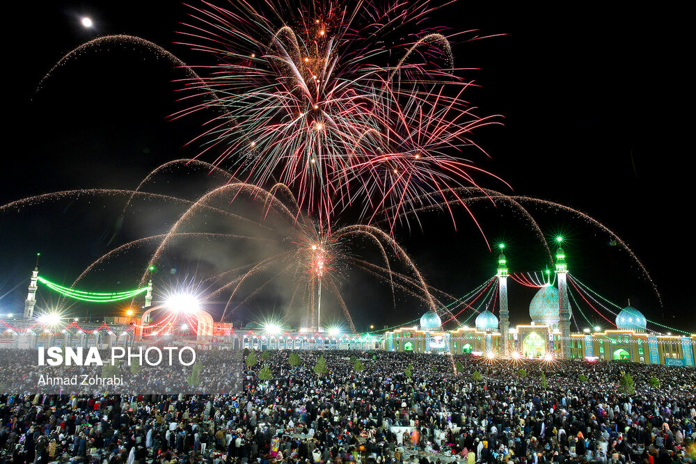 شب نیمه شعبان در مسجد مقدس جمکران