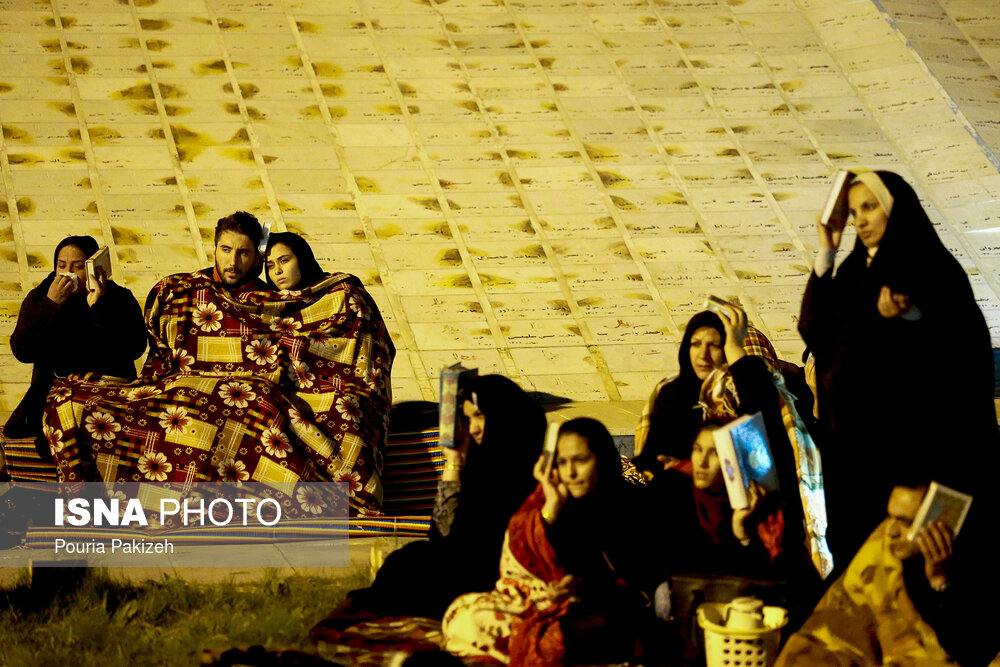 لیالی قدر، شب بیست و یکم ماه مبارک رمضان در باغ موزه دفاع مقدس همدان