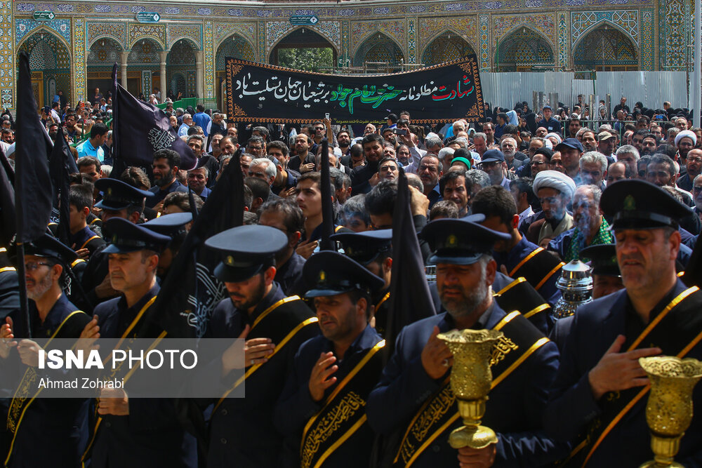 مراسم عزاداری شهادت امام جواد(ع) در قم