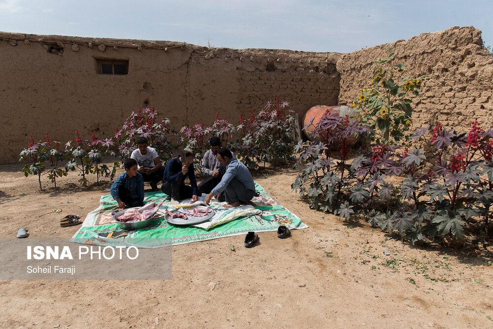 عید قربان در روستای «کهلا»