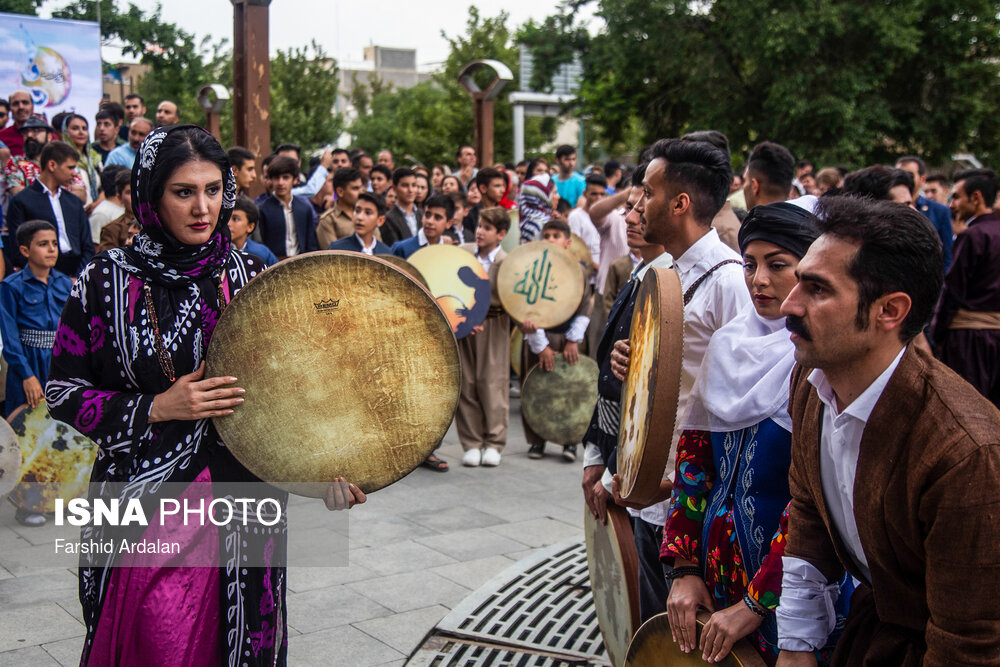 جشنواره دف نوازی "آوای دوست" - کردستان