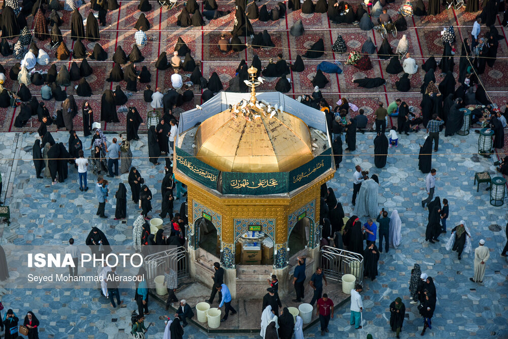 آیین سنتی «صلا» در حرم مطهر رضوی