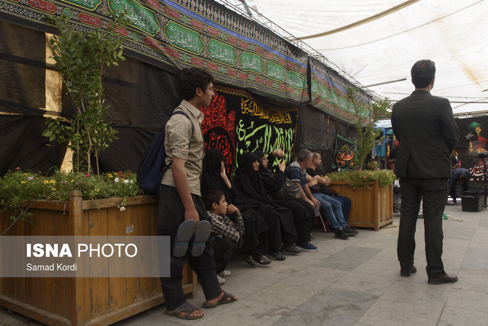 تعزیه متوکل عباسی در سبزه میدان بازار تهران