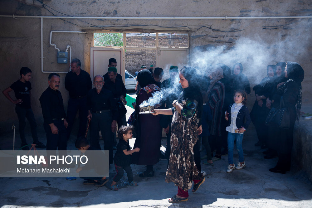 آیین علم گردانی روستای هزاوه اراک