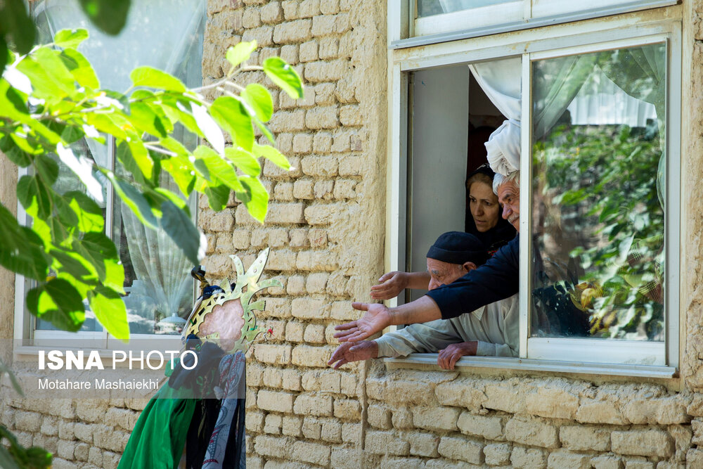 آیین علم گردانی روستای هزاوه اراک