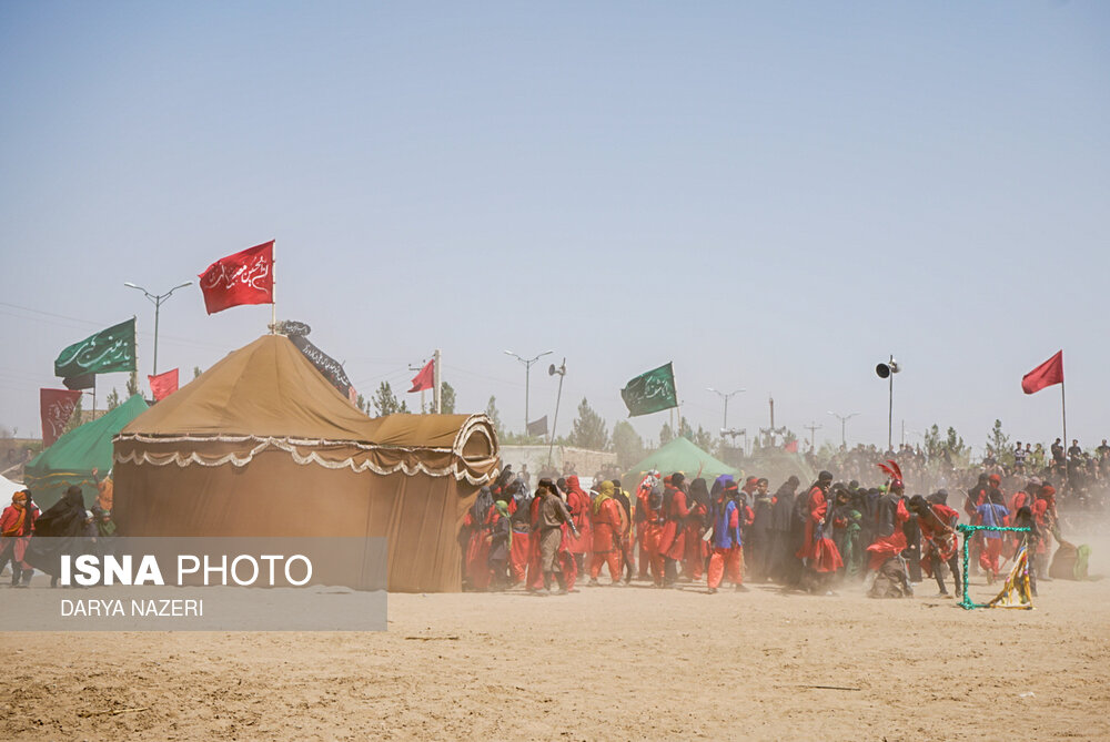 مراسم تعزيه روز عاشورا در آران و بيدگل