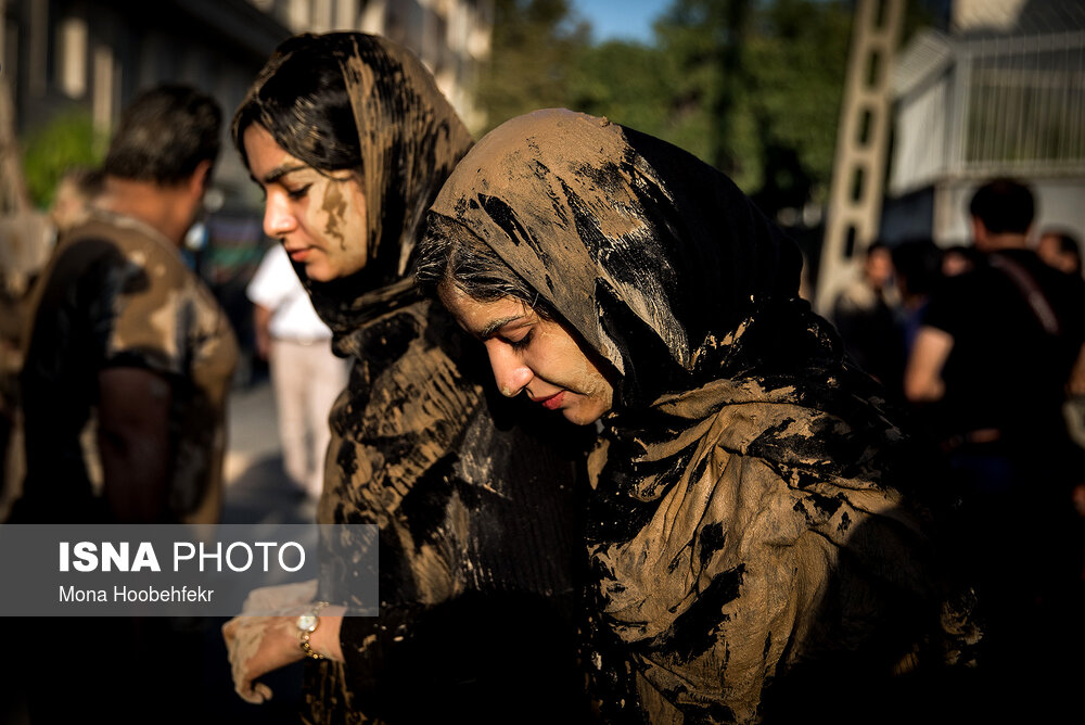 آیین گل مالی هیات لرستانی های مقیم تهران