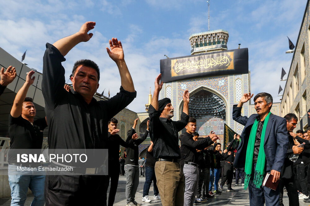 عزاداری ۲۸ صفر در حرم امام رضا(ع)