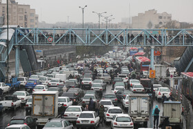 اعتراضات امروز تهران (اتوبان چمران )در پی گرانی و سهمیه‌بندی بنزین