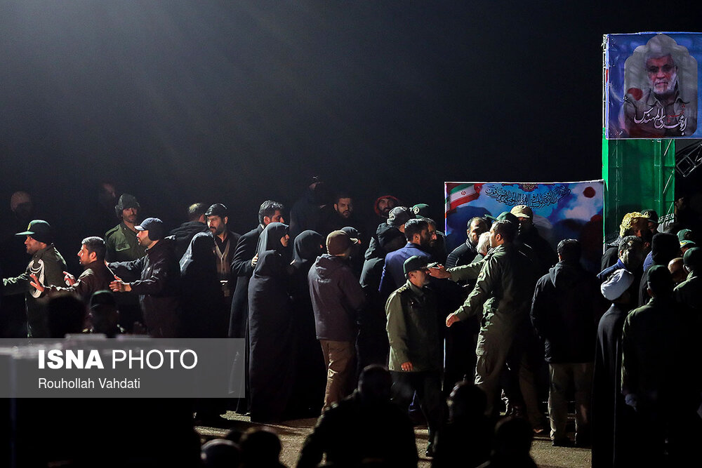 ورودپیکر سردار سپهبد شهید قاسم سلیمانی و شهدای مقاومت به تهران