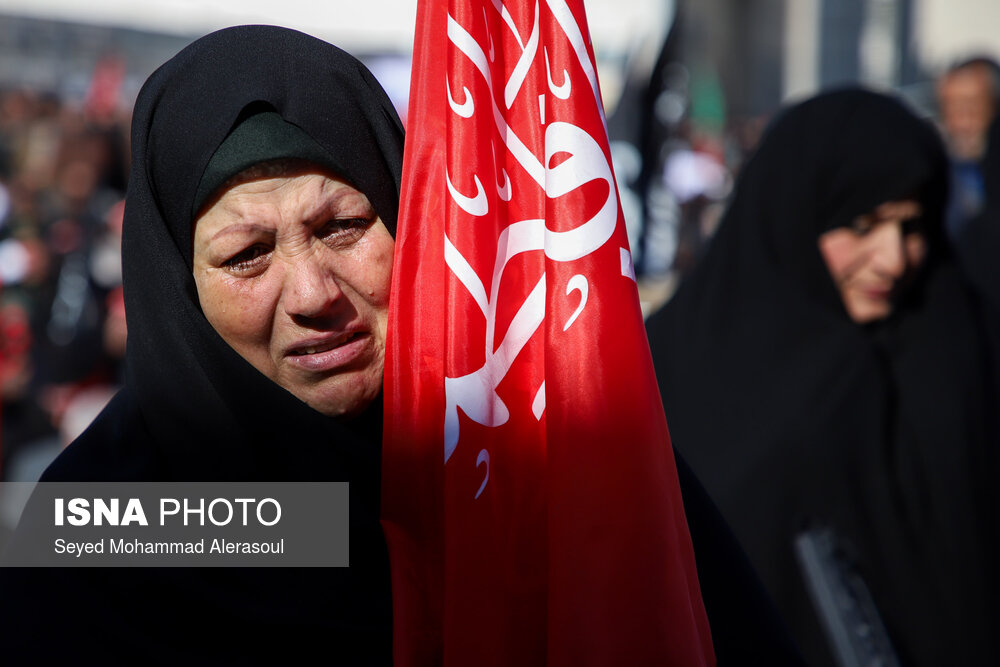 اجتماع بزرگ عزاداران فاطمی در مشهد