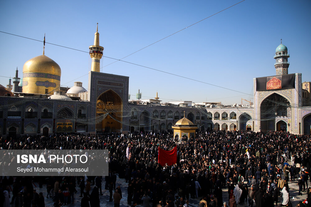 اجتماع بزرگ عزاداران فاطمی در مشهد