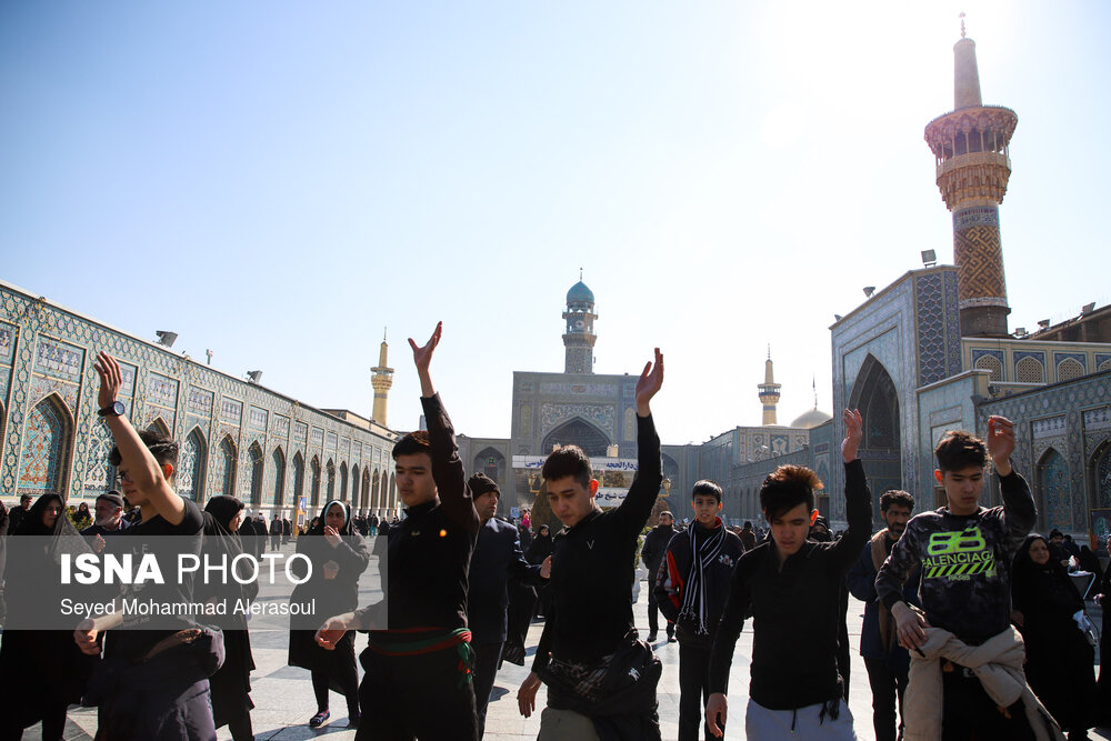 اجتماع بزرگ عزاداران فاطمی در مشهد