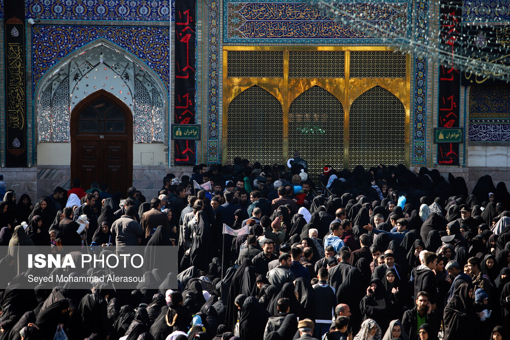 اجتماع بزرگ عزاداران فاطمی در مشهد