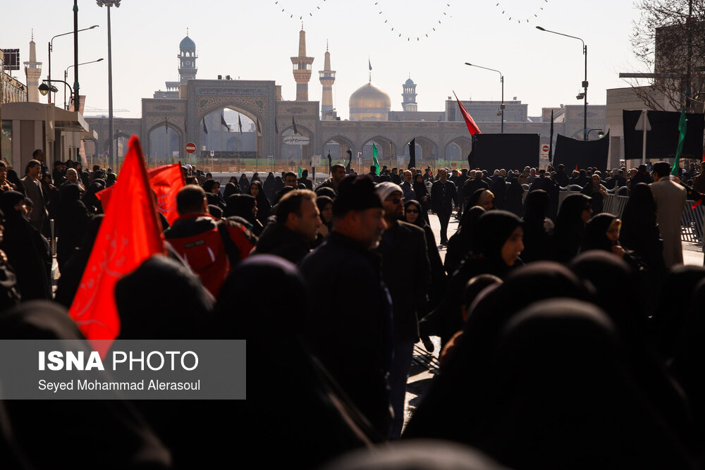 اجتماع بزرگ عزاداران فاطمی در مشهد