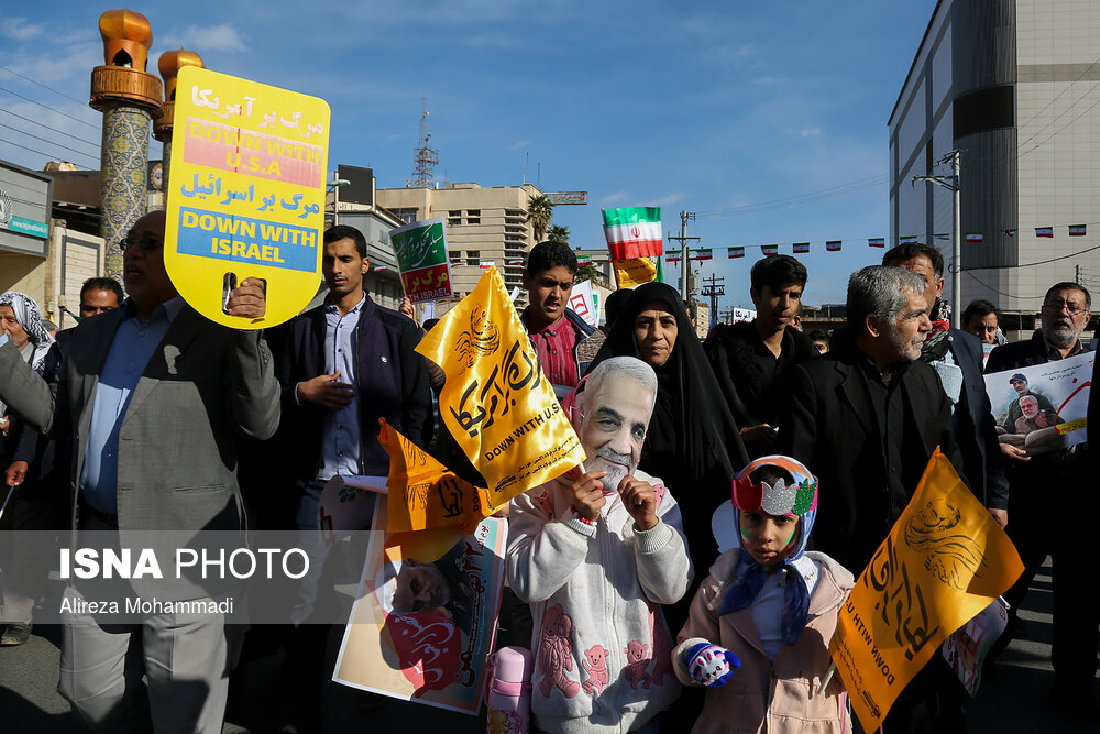 راهپیمایی ۲۲ بهمن در اهواز