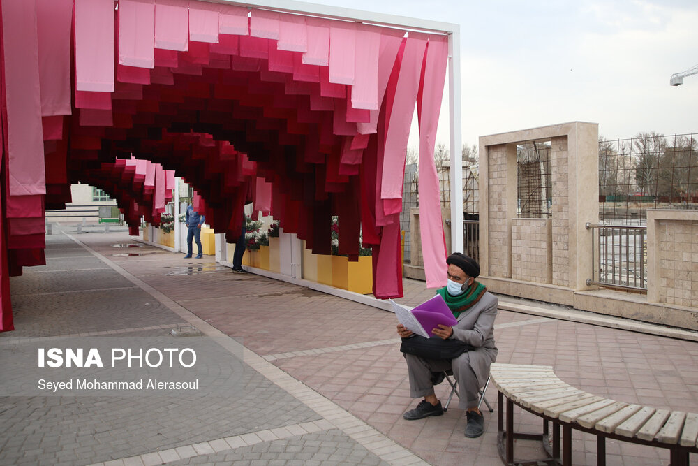 زیباسازی شهر در آستانه سال نو