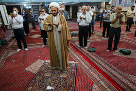 اقامه نماز عیدسعید فطر در مسجد موسی بن جعفر (ع)