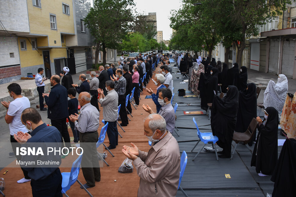 اقامه نماز عید سعید فطر درآذربایجان شرقی