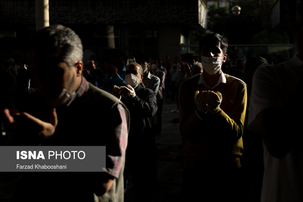 اقامه نماز عیدسعید فطر - دانشگاه تهران