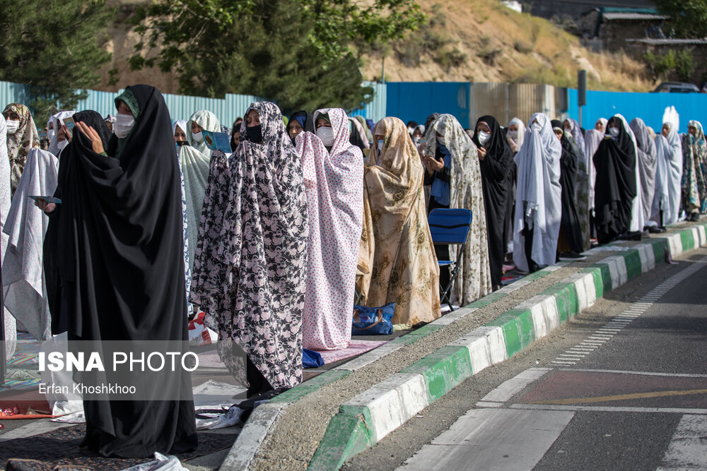 اقامه نماز عید سعید فطر - میدان بهرود