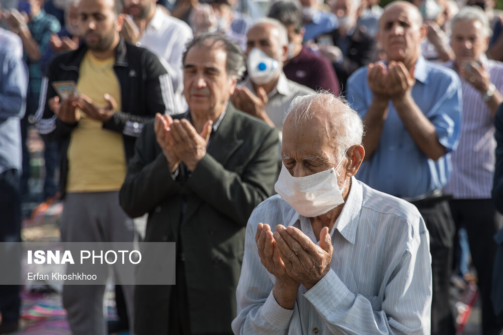 اقامه نماز عید سعید فطر - میدان بهرود