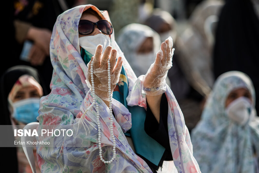 اقامه نماز عید سعید فطر - میدان بهرود