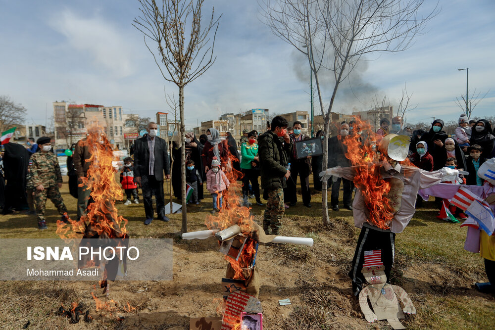 راهپیمایی روز ۲۲ بهمن چهل و دومین سالروز پیروزی شکوهمند انقلاب اسلامی - اراک