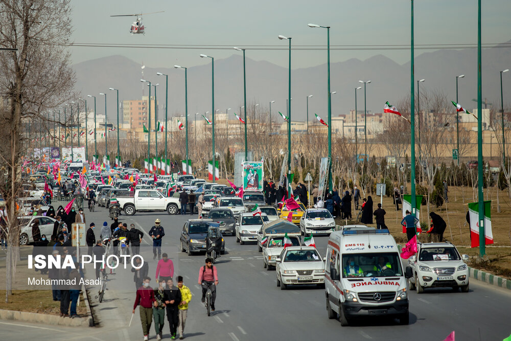 راهپیمایی روز ۲۲ بهمن چهل و دومین سالروز پیروزی شکوهمند انقلاب اسلامی - اراک