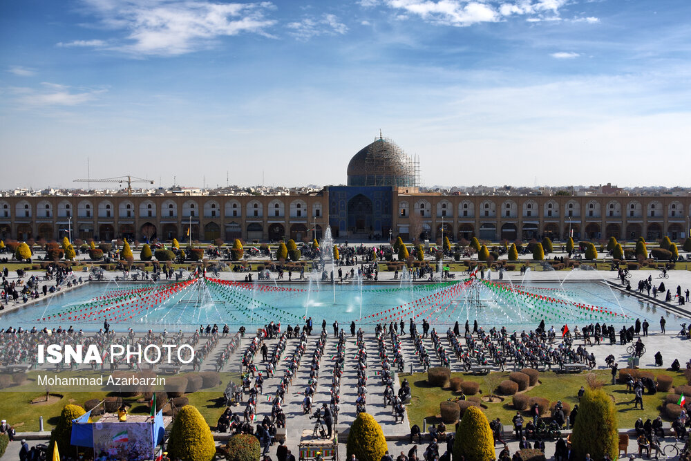 راهپیمایی روز ۲۲ بهمن - اصفهان