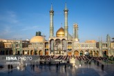 تصاویر / آیین خطبه خوانی خادمان حرم کریمه اهل بیت(ع) در روز شهادت امام کاظم(ع)