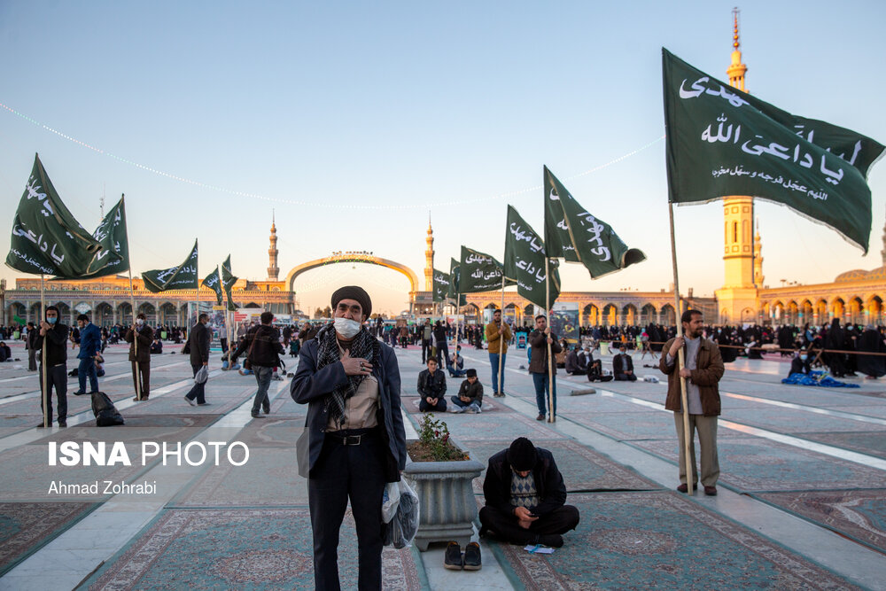 شب نیمه شعبان در مسجد مقدس جمکران