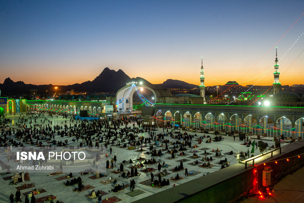 شب نیمه شعبان در مسجد مقدس جمکران