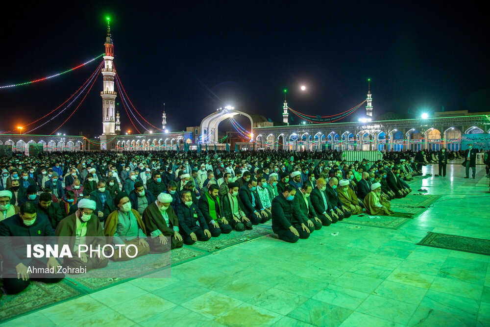 شب نیمه شعبان در مسجد مقدس جمکران