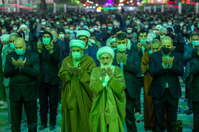 شب نیمه شعبان در مسجد مقدس جمکران